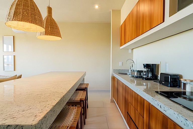 2 Bdrm Condo with Patio and Pool View