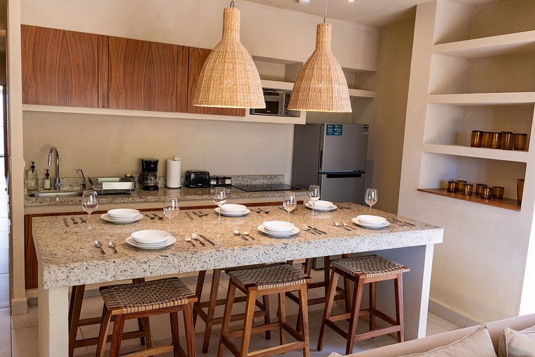 1 Bdrm Condo with Patio View and Heated Pool